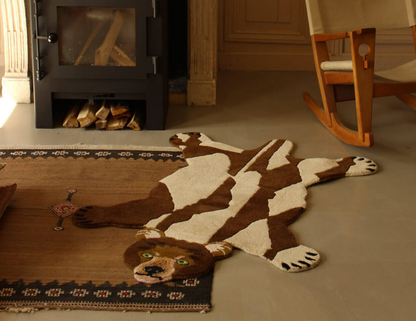 Quin Bear Rug Large, view 4