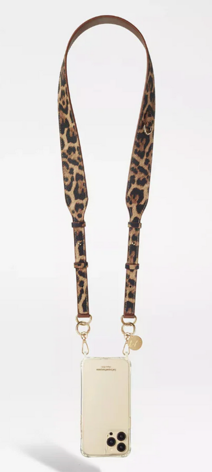 La Coque Francaise Nora Vegan Leather Phone Chain, view 3