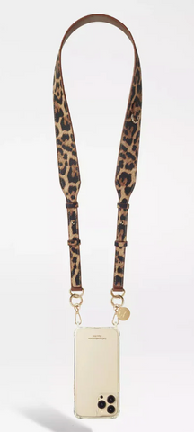 La Coque Francaise Nora Vegan Leather Phone Chain