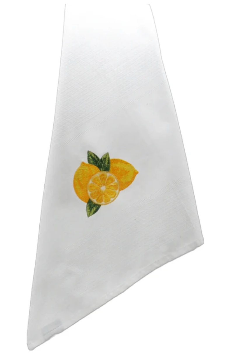 Vista Portuguese embroidered tea towel