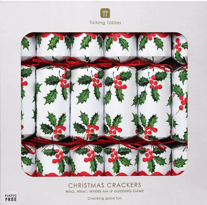 TLS25 - Folklore Green Christmas Crackers - 6 Packs
