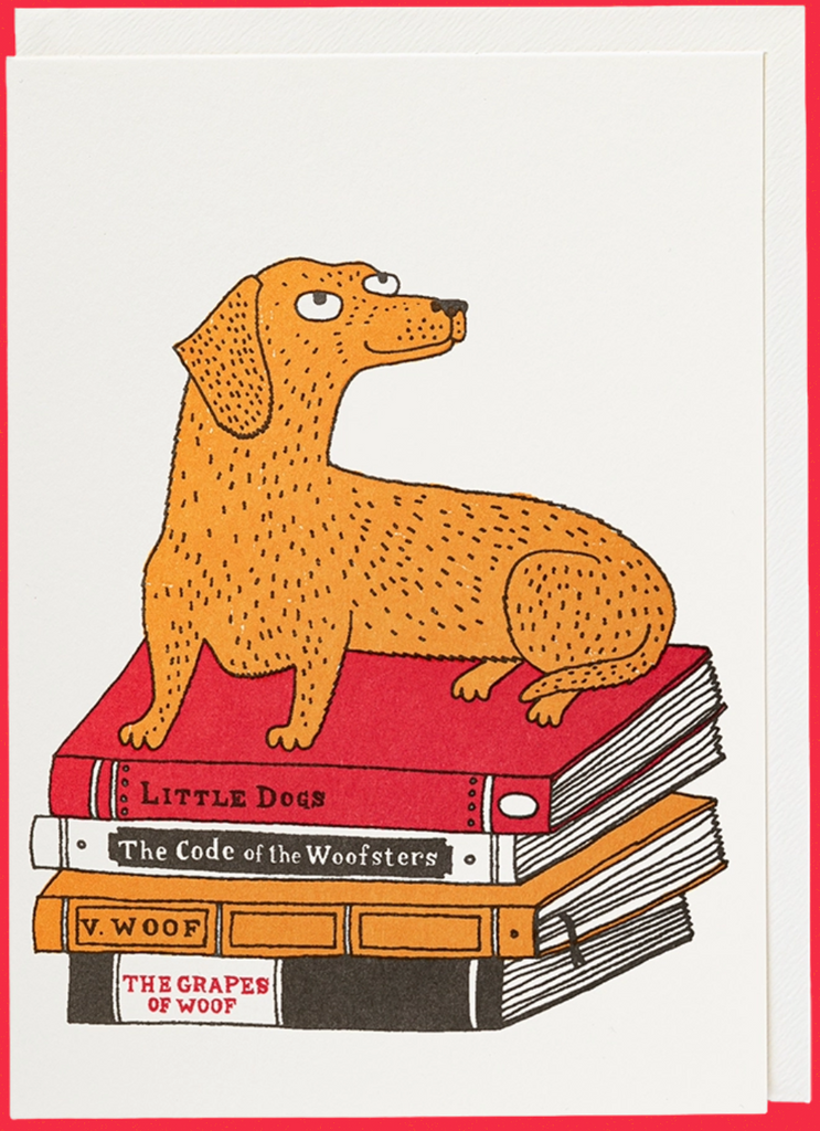 Archivist Bookshop Dog