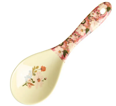 Rice Melamine Salad Spoon All You Need is Love And .. Print