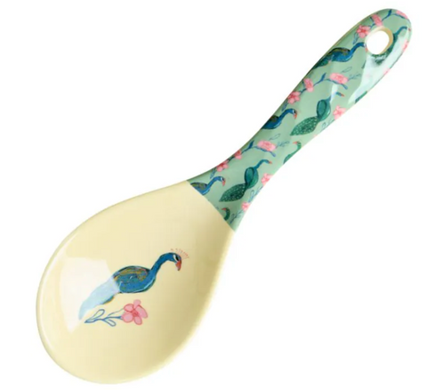 Rice Melamine Salad Spoon All You Need is Love And .. Print