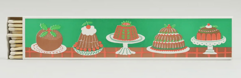 Archivist Christmas Pudding Long Matches