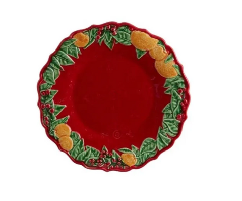 Bordallo Christmas Garland Dessert Plate 22cm
