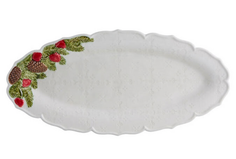 Bordallo Christmas Garland Narrow Platter 40cm