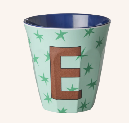 Rice Melamine Alphabet Cup With Stars - 250ml