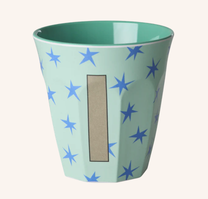 Rice Melamine Alphabet Cup With Stars - 250ml