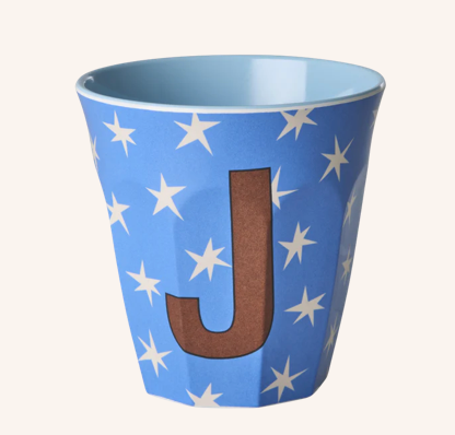 Rice Melamine Alphabet Cup With Stars - 250ml