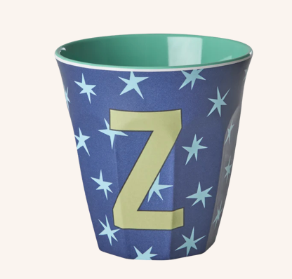Rice Melamine Alphabet Cup With Stars - 250ml