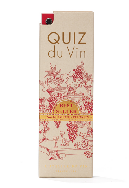 L'Atelier du Vin Wine Quiz book, 264 questions and answers