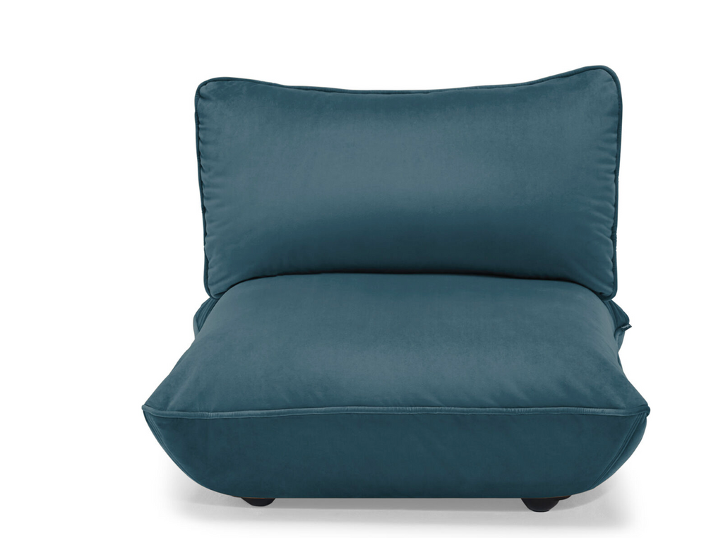 Fatboy Sumo Seat Velvet Recycled petrol