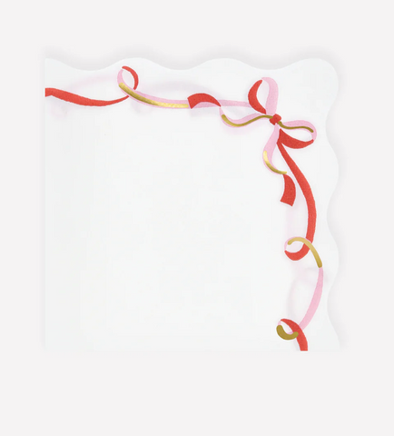 Meri Meri Ribbon Bow Small Napkins