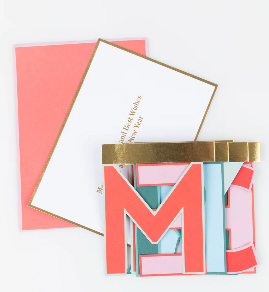 Meri Meri Merry Christmas Concertina Card