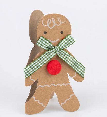 Meri Meri Gingerbread Man Card