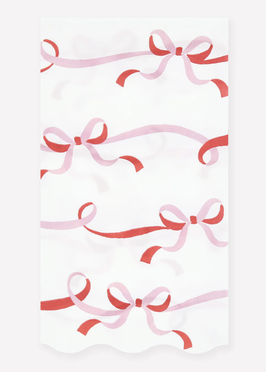 Meri Meri Ribbon Bow Guest Towels