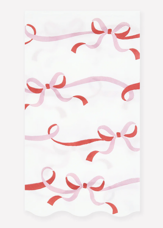 Meri Meri Ribbon Bow Guest Towels
