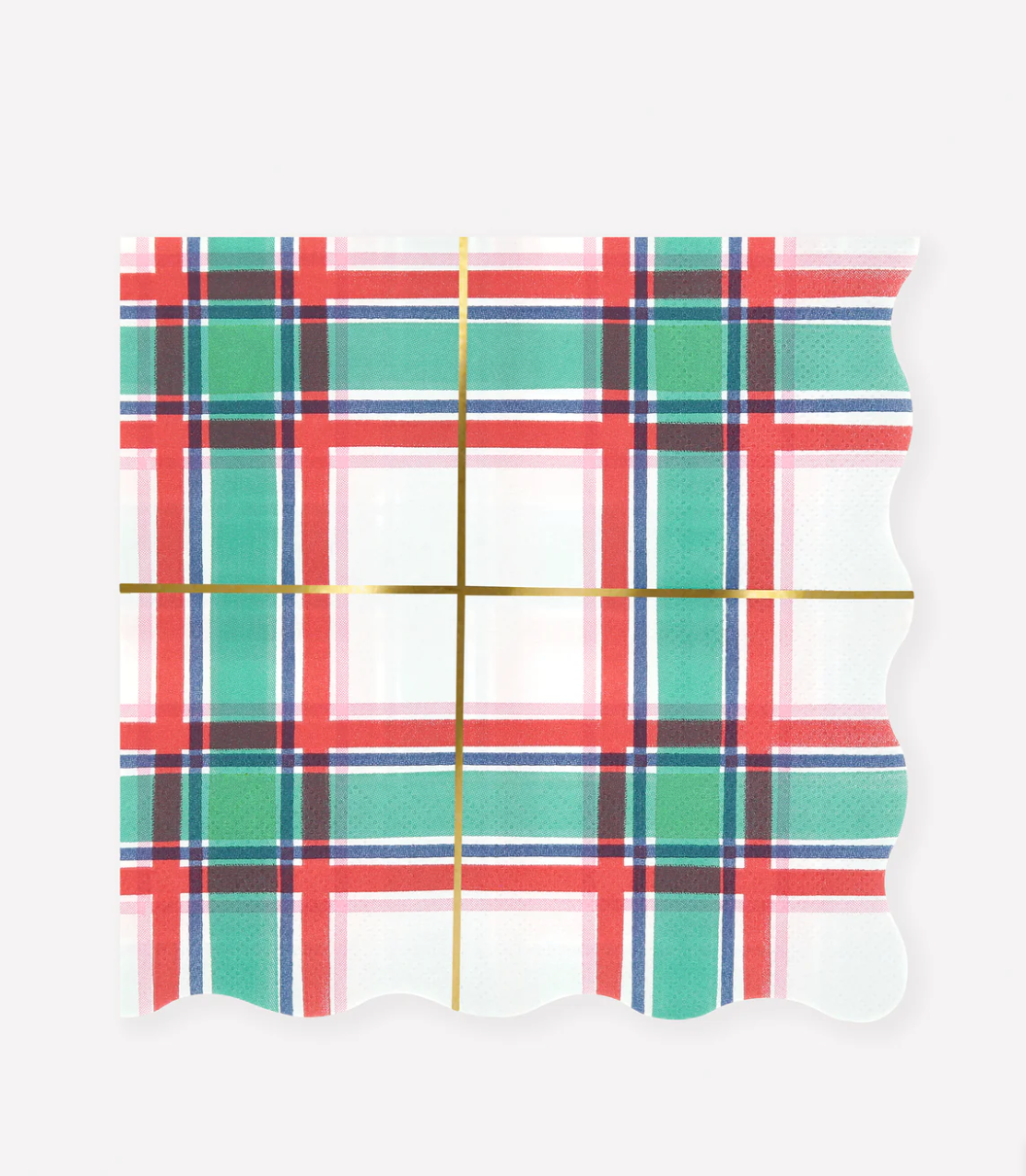Meri Meri Tartan Large Napkins