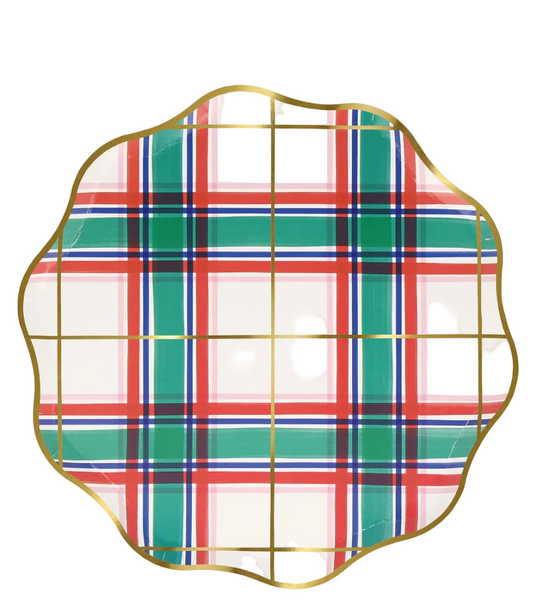 Meri Meri Tartan Side Plates