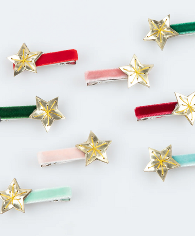 Meri Meri Gold Star Hair Clips