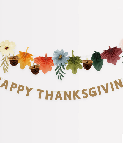 Meri Meri Happy Thanksgiving Garland Set