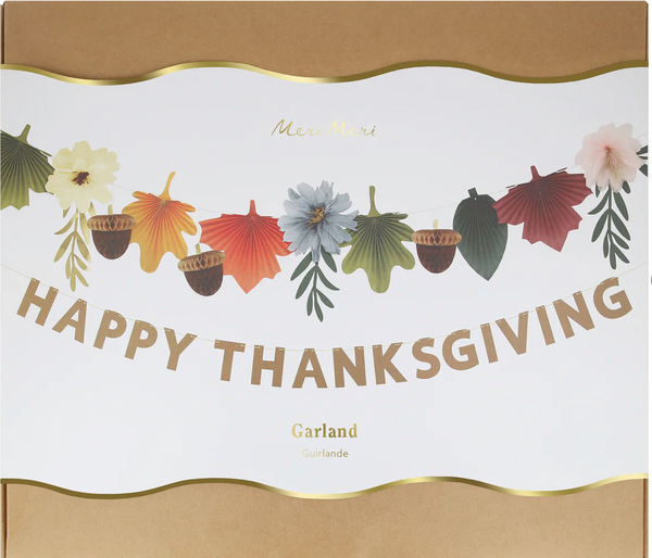 Meri Meri Happy Thanksgiving Garland Set