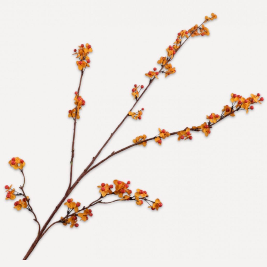 Silk-ka orange celastrus spray, 109 cm