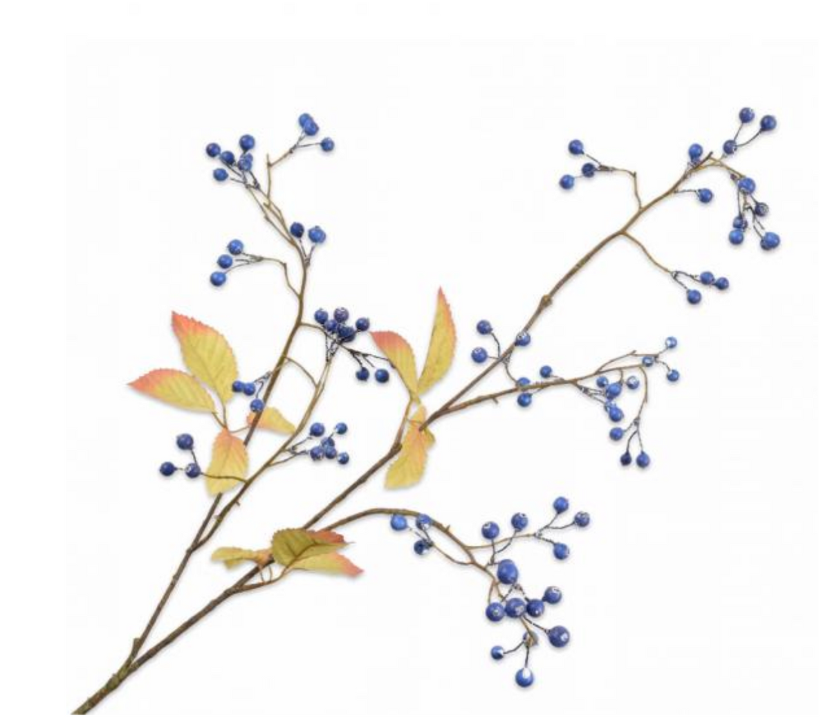 Silk-ka blue berry spray, 94 cm