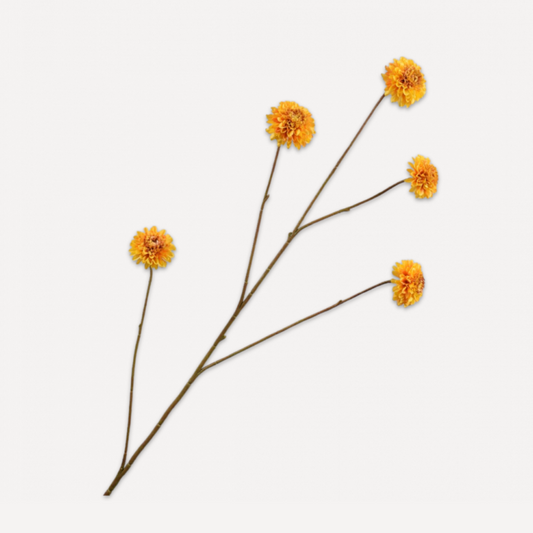 Silk-ka dahlia spray, 90 cm