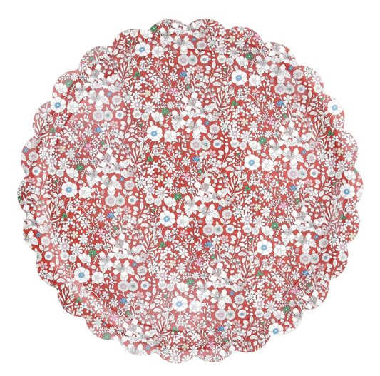 Meri Meri x Liberty Red June's Meadow Tray