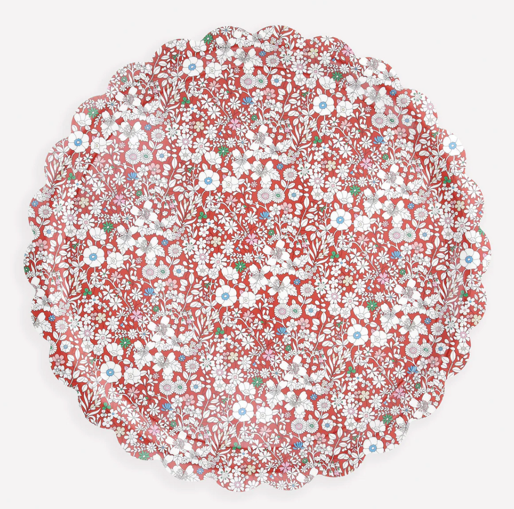 Meri Meri Liberty Red June's Meadow Tray