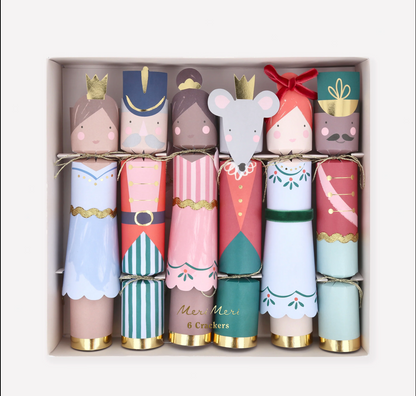 Meri Meri Nutcracker Ballet No-Snap Crackers