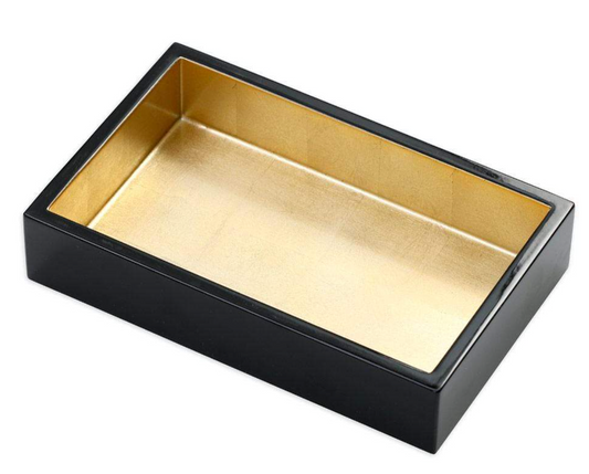 Caspari Lacquer Guest Towel Napkin Holder