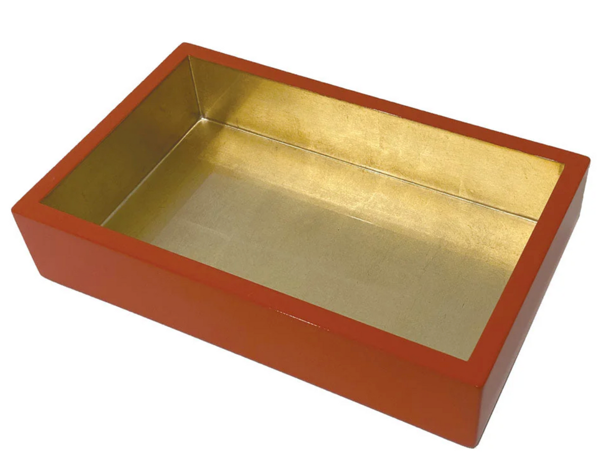 Caspari Lacquer Guest Towel Napkin Holder, view 3
