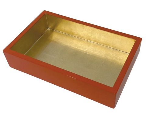 Caspari Lacquer Guest Towel Napkin Holder