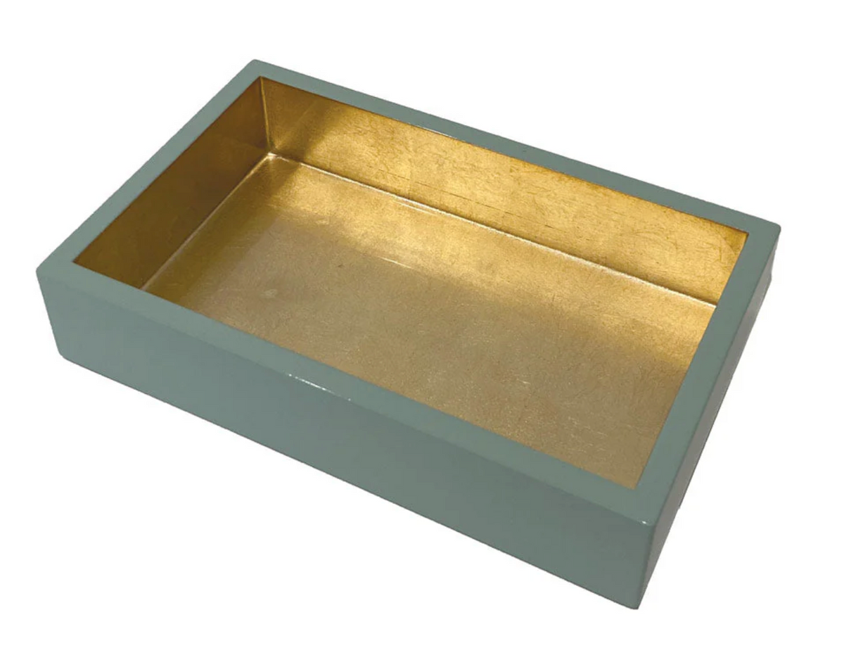 Caspari Lacquer Guest Towel Napkin Holder, view 4