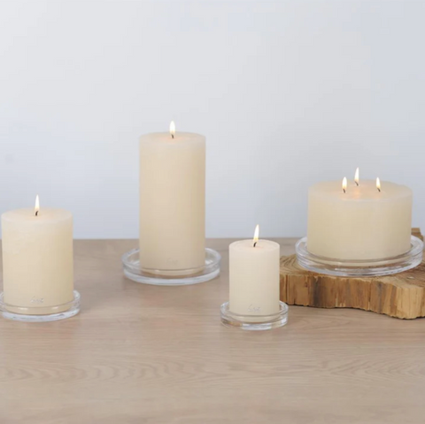 Rasteli Circuli Glass Candle Coaster