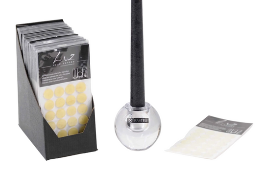 Rasteli Luz Your Senses Adhesive Card with 24 Rounds of Wax