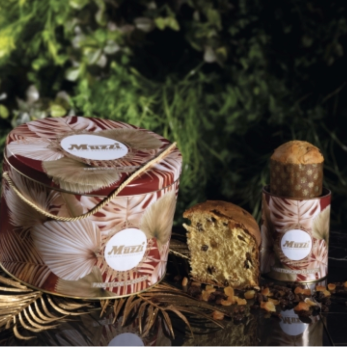 Panettone Muzzi Animalier Classico in Mini Tin 100GR