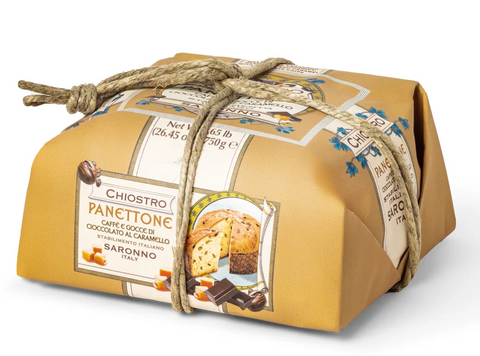 Chiostro Panettone Coffee And Caramel Chocolate Chip 750gm