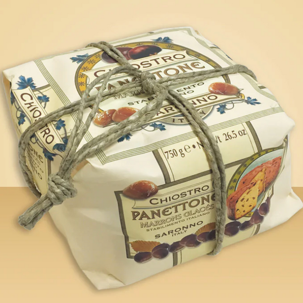 Chiostro Panettone Marrons Glaces 750gm