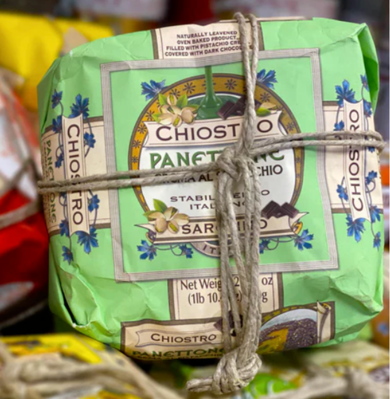 Chiostro Panettone Pistachio 750gm