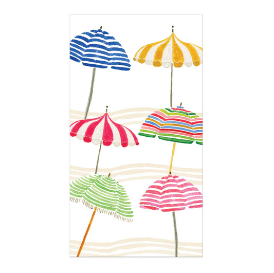 Caspari Beach Umbrellas Guest Towel