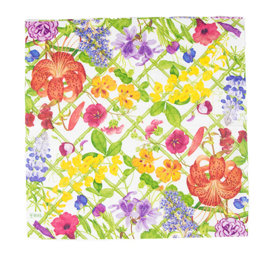 Caspari Floral Trellis Napkin Luncheon
