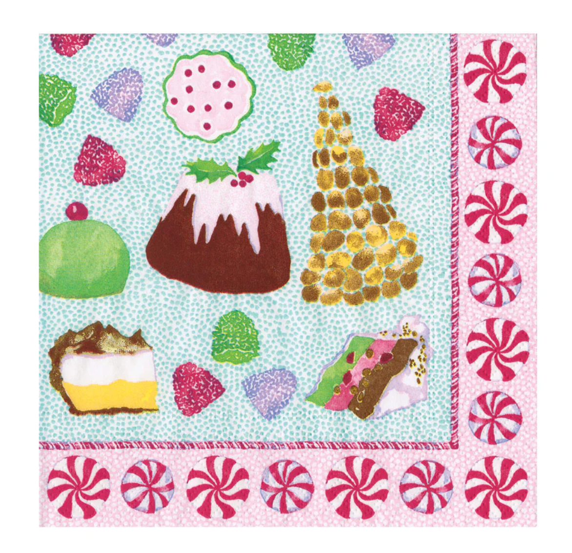 Caspari Sweets Luncheon Napkins