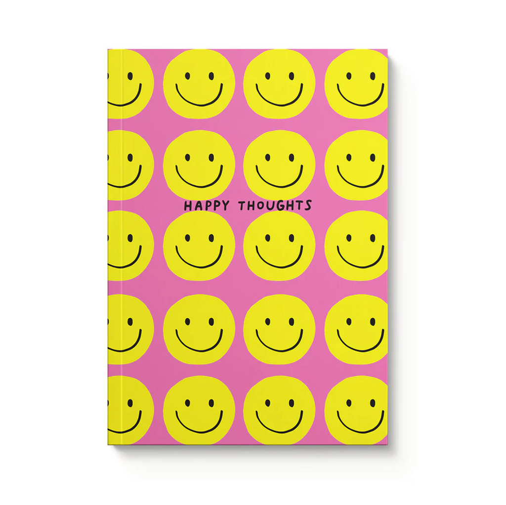 Happy Thoughts Smileys A5 Notebook