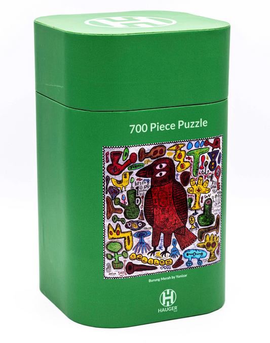 Hauger Play Jigsaw Puzzles Burung Merah by Yunizar