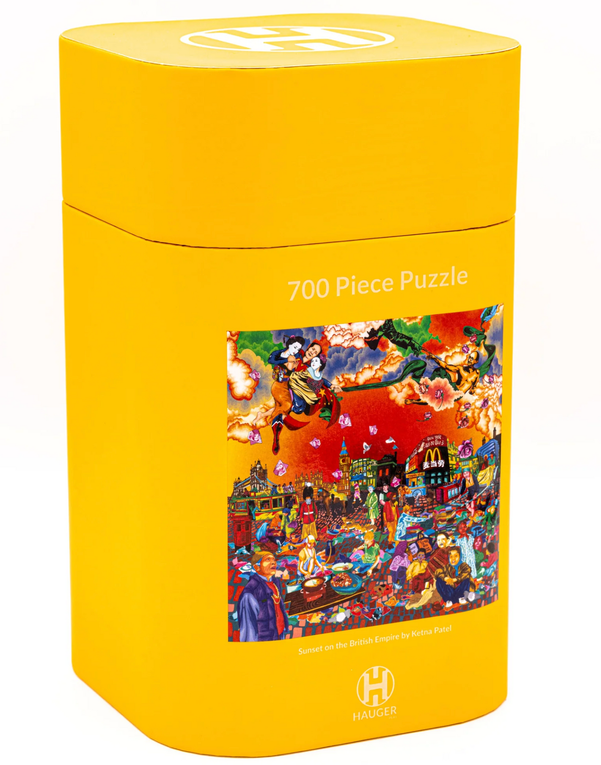 Hauger Play jigsaw puzzle Sunset on the British Empire by Ketna Patel