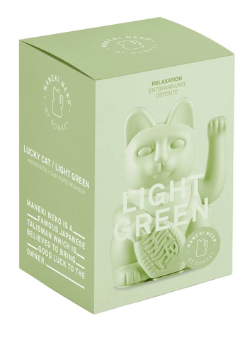 Donkey Classic Lucky Cat Light Green